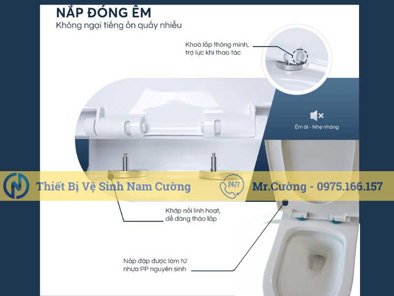 Bồn cầu 1 khối 8863