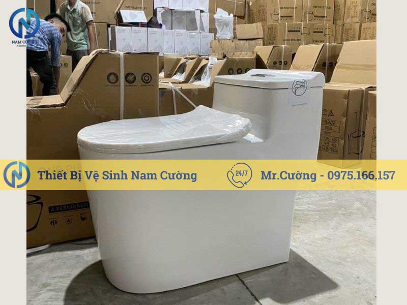 Bồn cầu 1 khối tại Hưng Hà Thái Bình