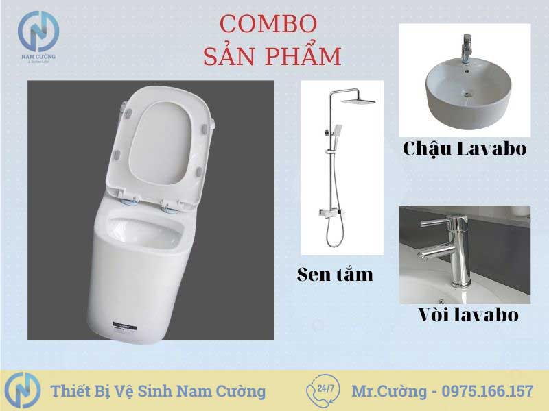 Bồn cầu tại Đông Hưng Thái Bình