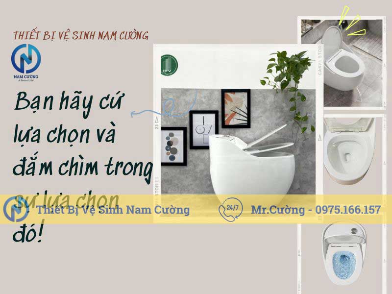 Bồn cầu trứng 8890-1