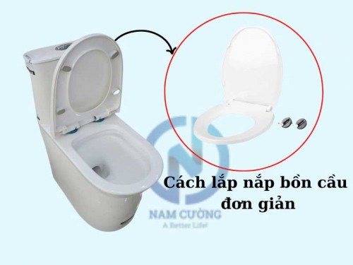 Cách tháo nắp bồn cầu - Thay nắp bồn cầu đơn giản ai cũng làm được