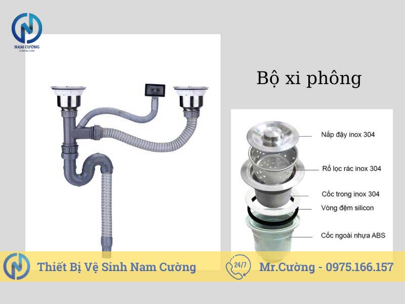 Chậu rửa bát đôi p-crb02