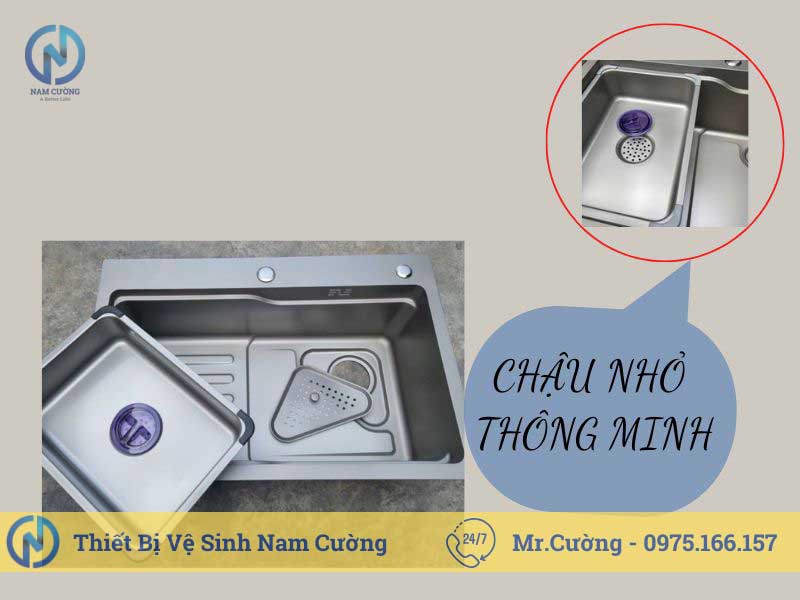 Chậu rửa bát đơn P-CRB05