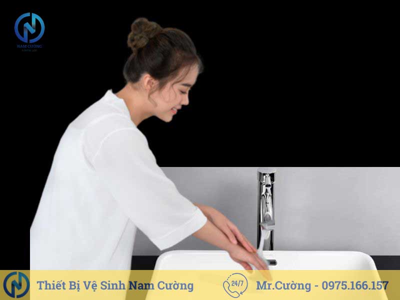 Chậu rửa mặt bán âm 3111A