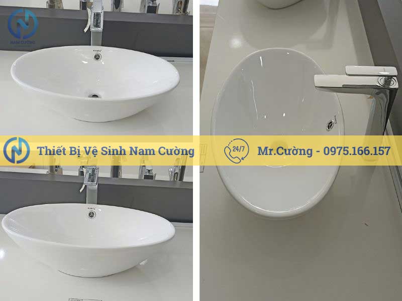 Chậu rửa mặt, chậu lavabo tròn, đẹp