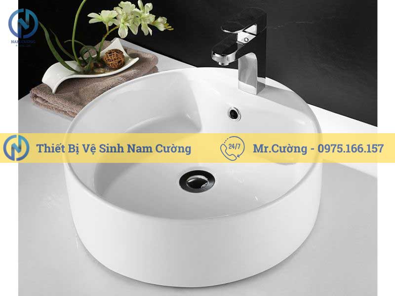 Chậu rửa mặt, chậu lavabo tròn, đẹp