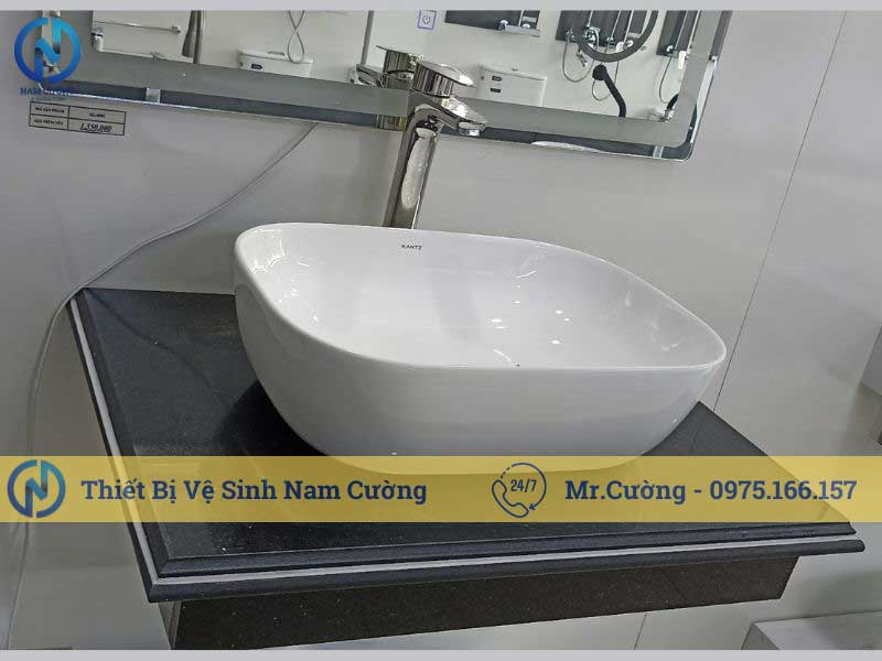 Chậu rửa mặt đặt bàn 3107A