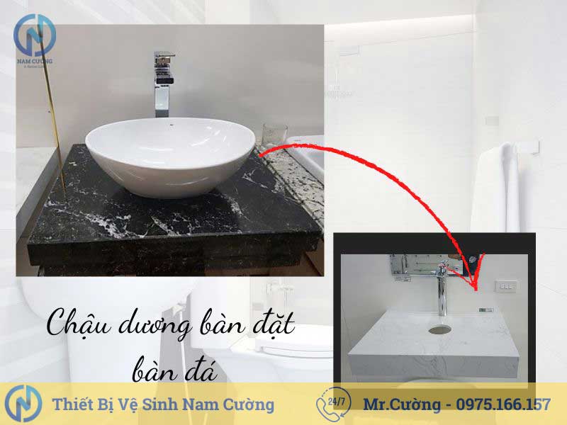 Chậu rửa mặt đặt bàn 3126