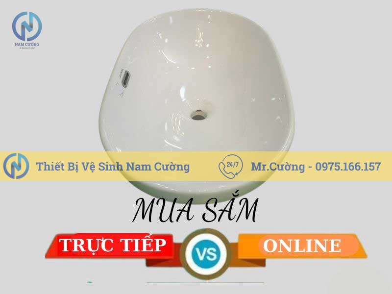 Chậu rửa mặt dương vành 3125