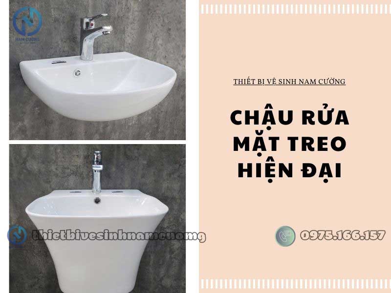 Chậu rửa mặt tại huyện Kiến Xương Thái Bình chính hãng, giá rẻ