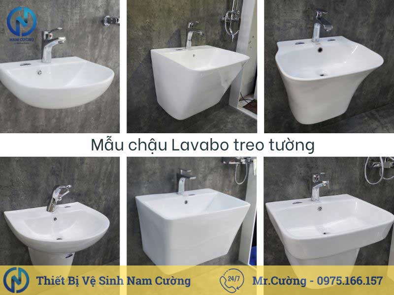 Chậu rửa mặt treo tường