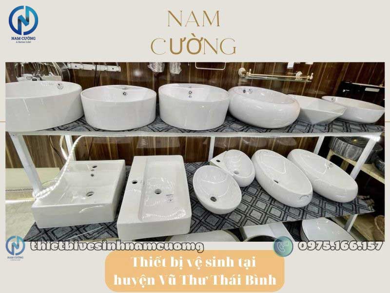 Mua chậu rửa mặt chính hãng, giá rẻ tại huyện Vũ Thư Thái Bình