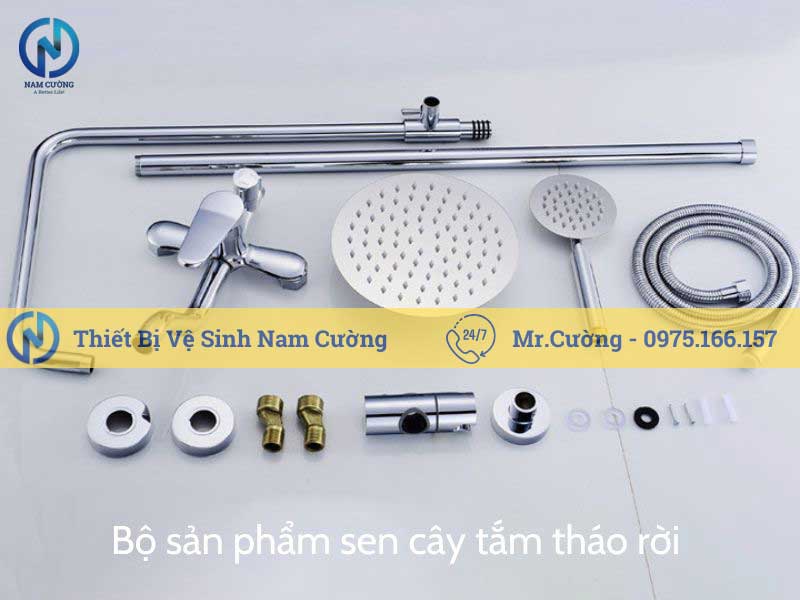 Sen cây tắm đứng nóng lạnh cao cấp chính hãng