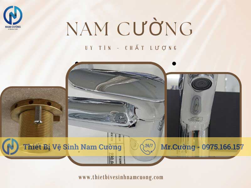 Vòi lavabo nóng lạnh p-k008