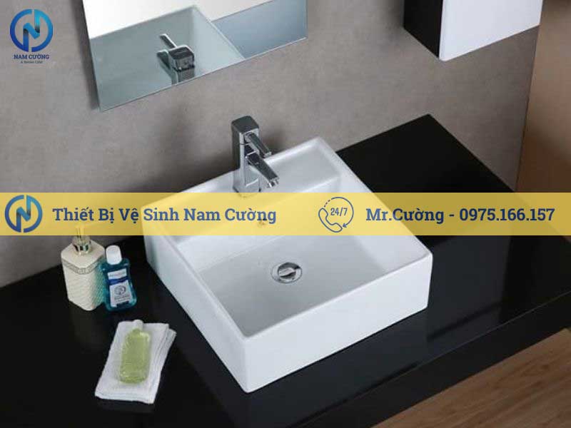 Vòi nước lavabo đồng mạ niken crom cao cấp